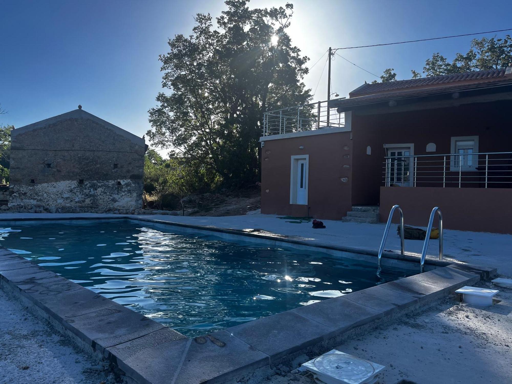 Pulchra Campis,Private Pool,Wifi,Parking Leilighet Nerokouros Eksteriør bilde